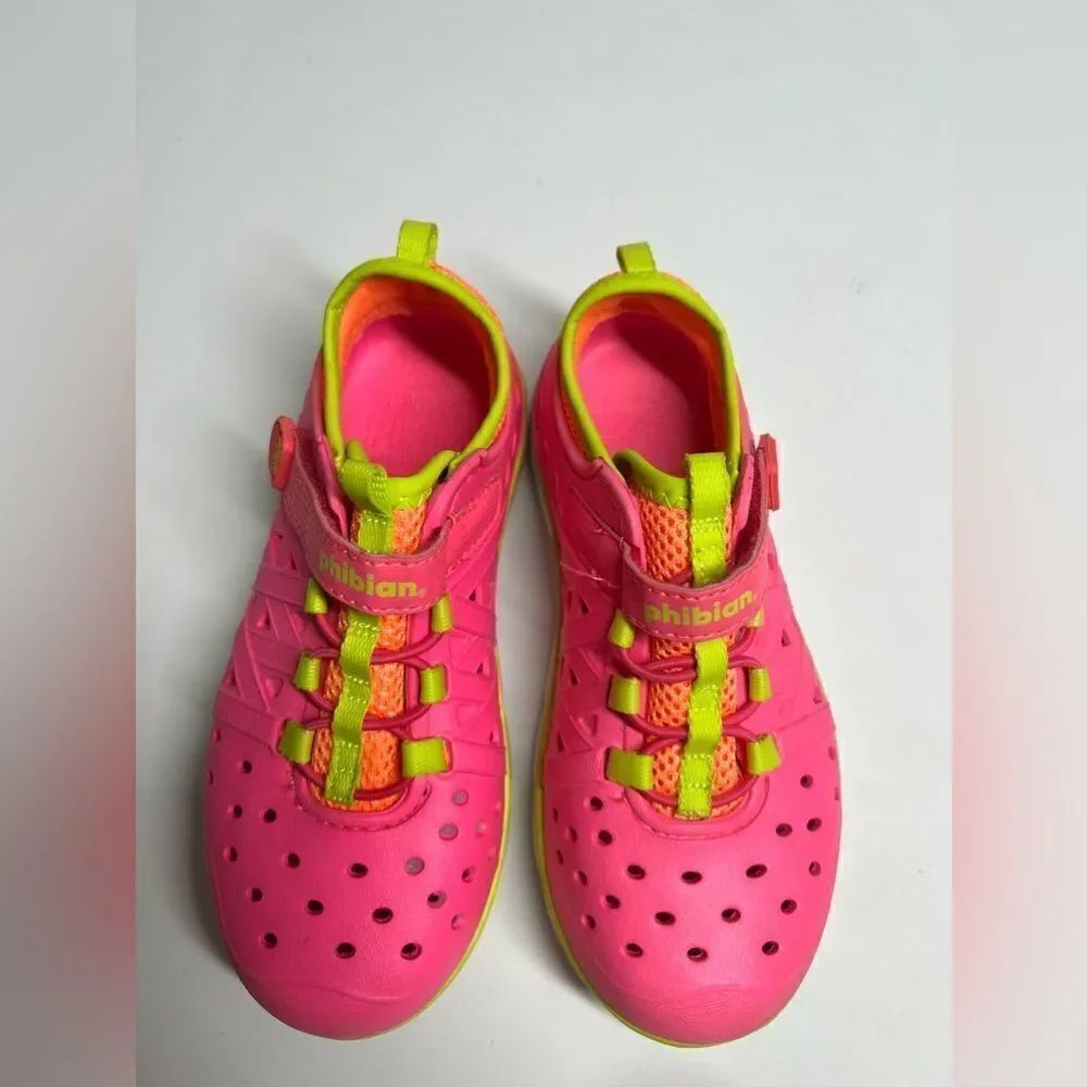 Stride Rite Made 2 Play Pink Phibian Sneaker Sandals Size 12 Water shoes